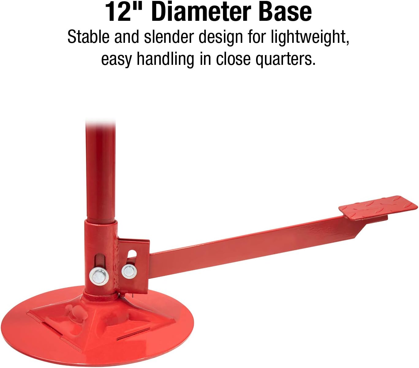 SUNEX Tools 6810A ¾-Ton Underhoist Support Stand with Foot Pedal