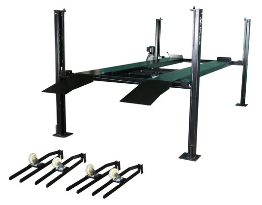 APlusLift HW-8S / HW-8SXLT 8,000LB 4-Post Portable Parking & Storage Car Lift